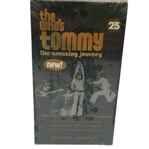 The Whos Tommy :The Amazing Journey VHS Factory sealed.